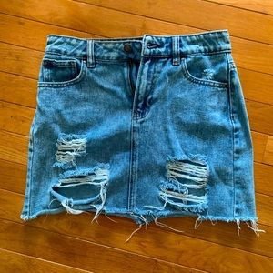 PacSun Jean Skirt!